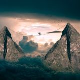 バランスを保ちながら進む自転車